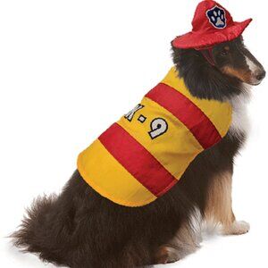 New  *FASHION PET Halloween Costume Fireman XS/S